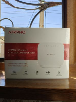 AirPHO 300 Mbps WiFi router VDSL/ADSL