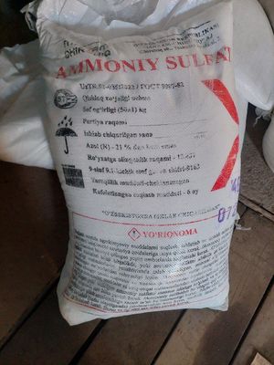 Amoni sulfat sotiladi deqonchlikdan qolgan xolati yaxshi