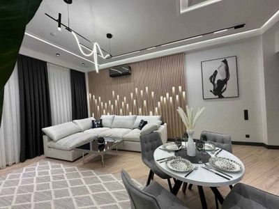 жк Mirabad avenue!Новая 2х конатная квартира!Авторский ремонтом!Срочно
