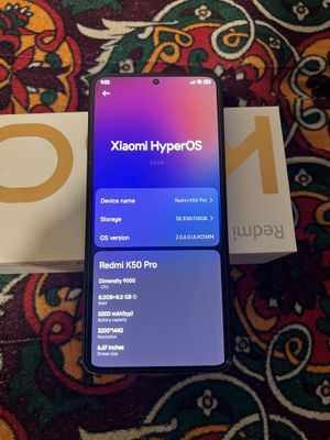 Redmi k50 pro 5g 8 128 gb sotiladi
