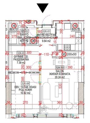 Продается 2х ком квартира в ЖК "Nest one" 54м2вид на Хумо арена