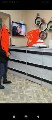 Choyxonaga mo'ljallangan bar VA Tirik baliq uchun akvarium