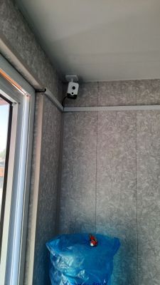 Ustanovka kamera Wifi usilitel Router