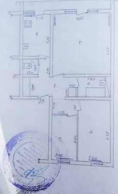 Продается 3-комнатная квартира в центре Ташкента