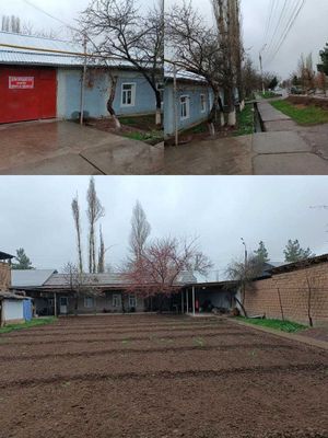 Продаётся ДОМ в Янгибазаре 1-я линия 8 соток.