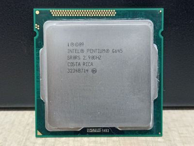 Intel® Pentium® Processor G645, 3M L3 Cache, 2.90 GHz (LGA 1155)