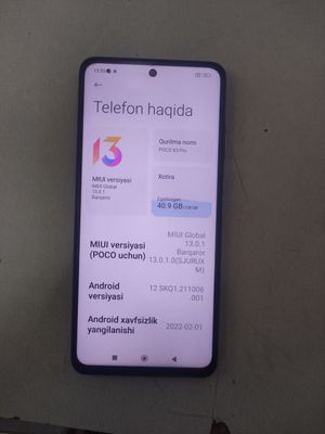 Poco x3pro 8ga 128 tali aybi yuq umuman qotmidi luboy narsa kutaradi