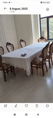 12 kishilik stol stul