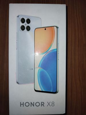 honor x 8. 128 gb xotira. 6+2 gb ram