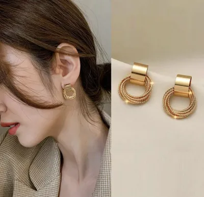 Нежные элегантные серьги