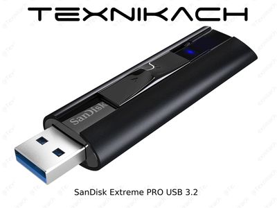 Yangi • SanDisk Extreme PRO USB 3.2 • Dastavka