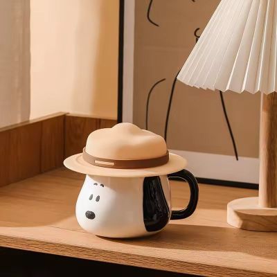 Бокал, Керамическая Кружка Snoopy 500 мл