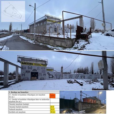 Ховли 10,75 сотих сотилади Узимизники жой, Янги Узбекистон бог- 26000$