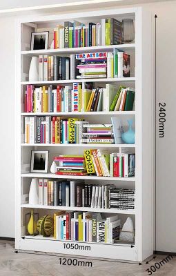 Многоуровневая стальная книжная полка для библиотеки