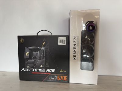 Комбо MSI MEG X670E Ace | NZXT Kraken Z73 360mm