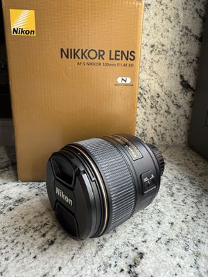 Продается Объектив AF-S Nikkor 105 mm f/1.4E ED