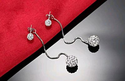 Серьги из стерлингового серебра+бонус