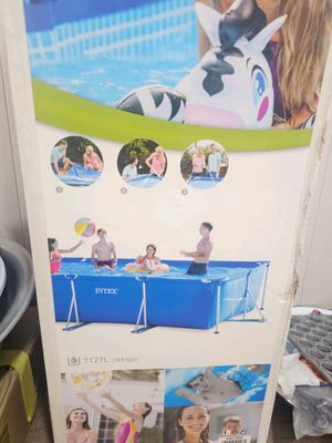 Каркасный прямоугольный бассейн