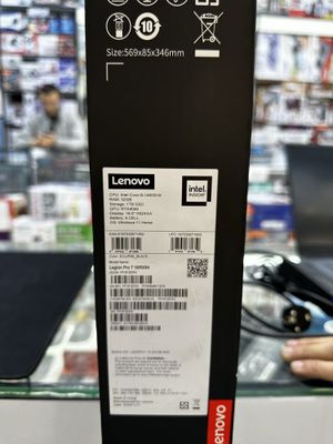 Мощный ноут Lenovo Legion 7 Pro i9-14900HX/32(5)/1TB/RTX4090 16G/16”