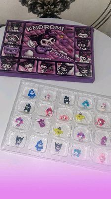 kuromi mini briloklar. donasi 5000 nabor 50 min