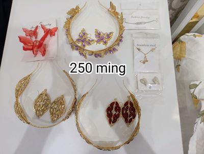 diademalar, kelinlar uchun to'plam