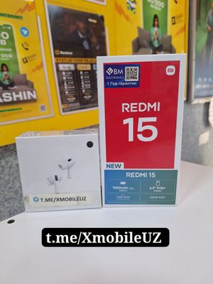 Redmi 15 6+2/128GB