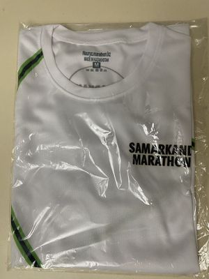 Лонгслив унисекс размер м samarkand marathon