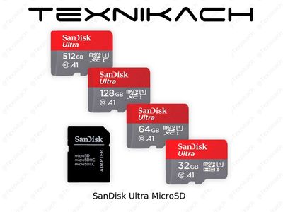 Yangi • SanDisk Ultra MicroSD • Dastavka