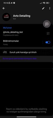 Avto Servic uchun ajoyib bot sotiladi!