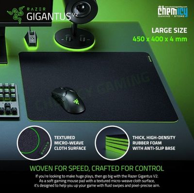 Коврик Razer Gigantus V2 Large СКИДКА (размер 450×400×4мм)
