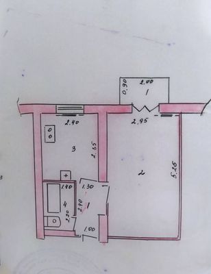 1ком квартира на массиве ЯЛАНГАЧ