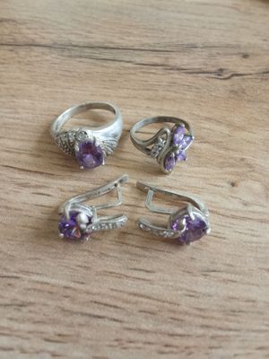 Серебро комплект,