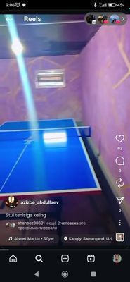Stol tennisi sotiladi 2 ta