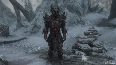 Даэдрические доспехи в Skyrim