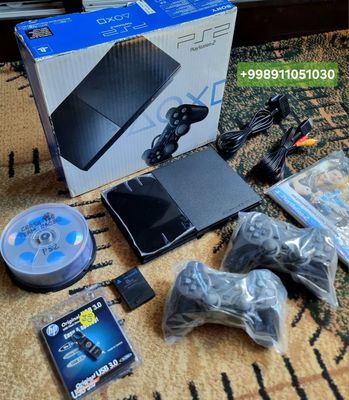 PlayStation 2 slim yangi, eng so'ngi madel