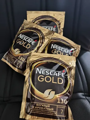 Кофе растворимый Nescafe Gold 130 г
