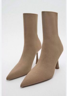 Сапоги полусапожки резинка Zara