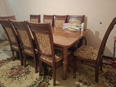 Стол стули (10 стульев)