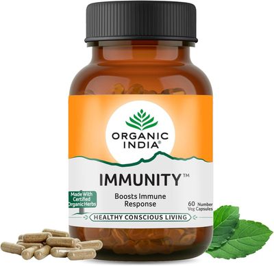 Капсулы для укрепления иммунитета Immunity от Organic India 60 кап.