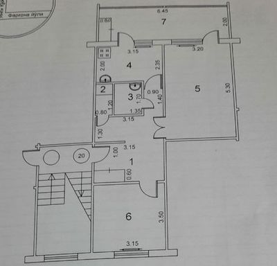 Срочно продается 2/5/5 ком квартира куйлюк массив 4 не торец