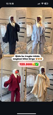 Troyka ichida maykasi bilan.Narxi 139.000shoshlila