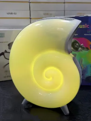 RGB rangli chigʻanoq korinishida kalonka budilnik