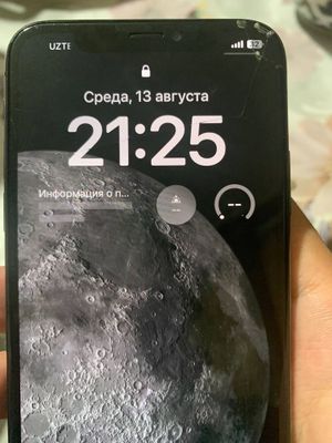 Iphone x 256 gb qora
