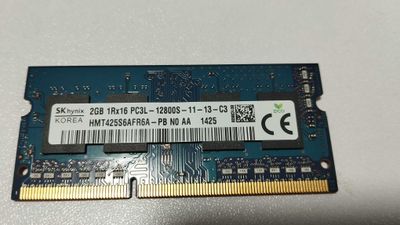 DDR3 2GB для ноутбука