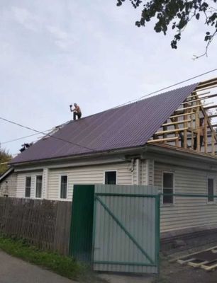 КРОВЛИ. НАВЕС_Кровельный работы,Сварка Том ёпиш хизмати