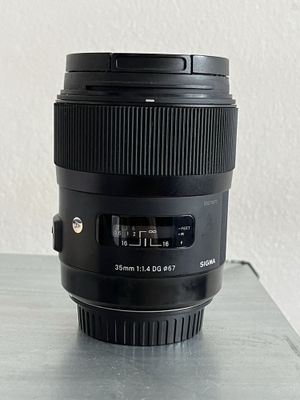 Sigma Art 35 mm 1.4 for Canon