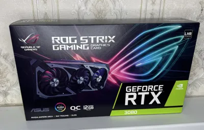 Asus Rog Strix GeForce RTX 3080 10 ГБ