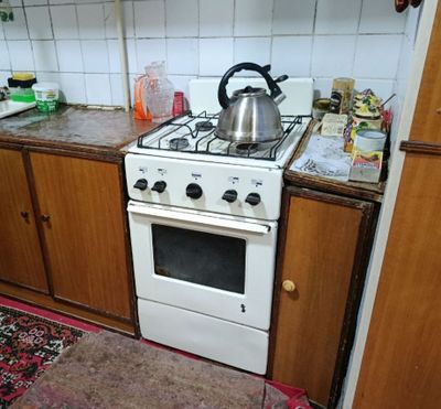 Газовая плита советская 4х комфорка