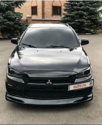 Кастомный передний бампер на Lancer 10