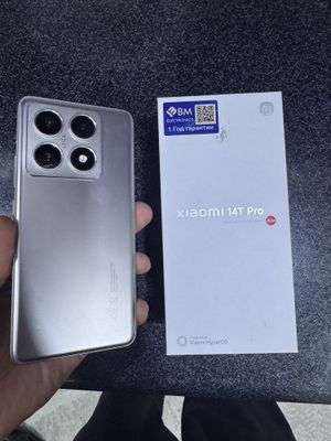 xiaomi 14 t pro pamit 12.256g holati yengidek karopka dak kamplekt